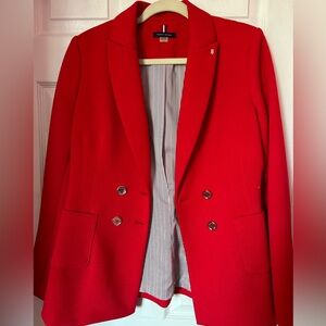Tommy Hilfiger Blazer. Red. Worn once.